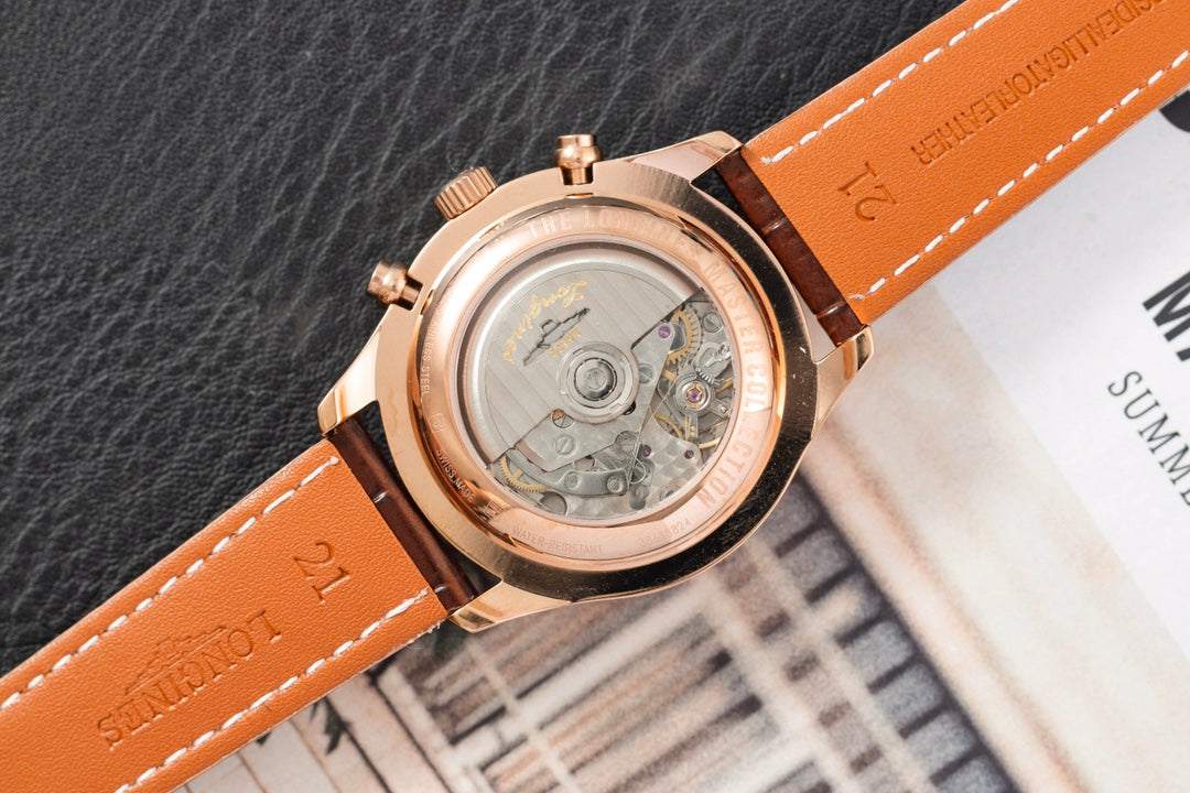 Longines Master Collection Elegant Series 42mm Eight-Hand Moonphase