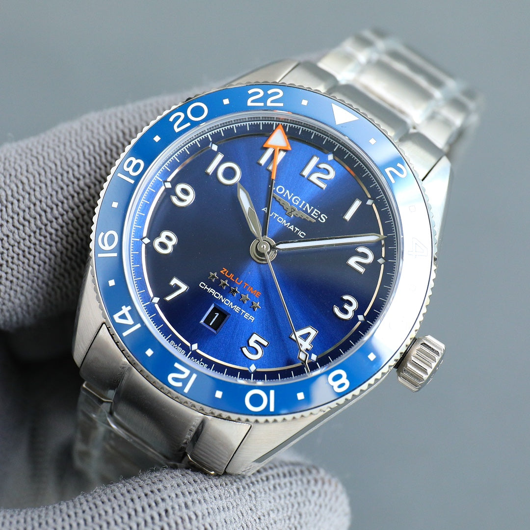Longines Spirit GMT Watch