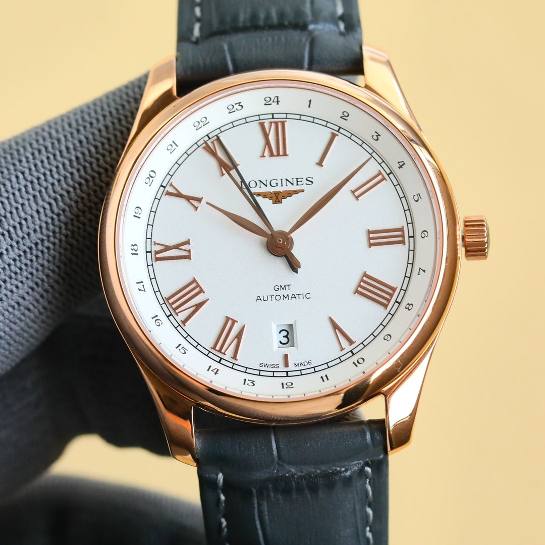 Longines Latest Master Classic Reissue GMT Dual-Time Watch