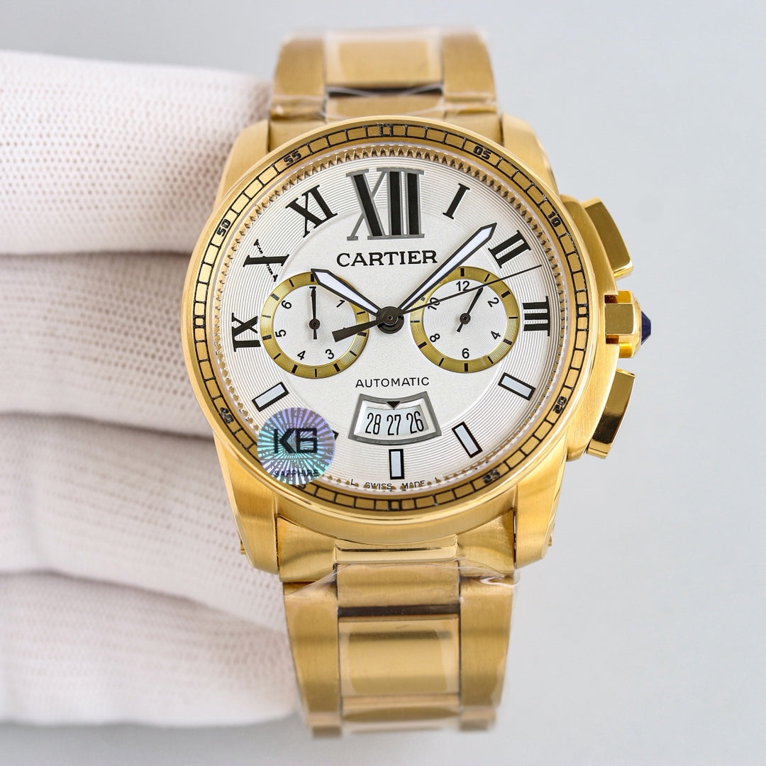 Cartier Calibre Series Watch with Original Imported 9100 Movement