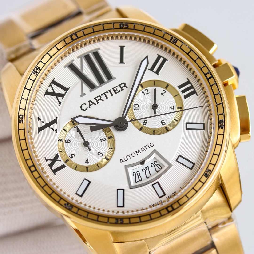 Cartier Calibre Series Watch with Original Imported 9100 Movement