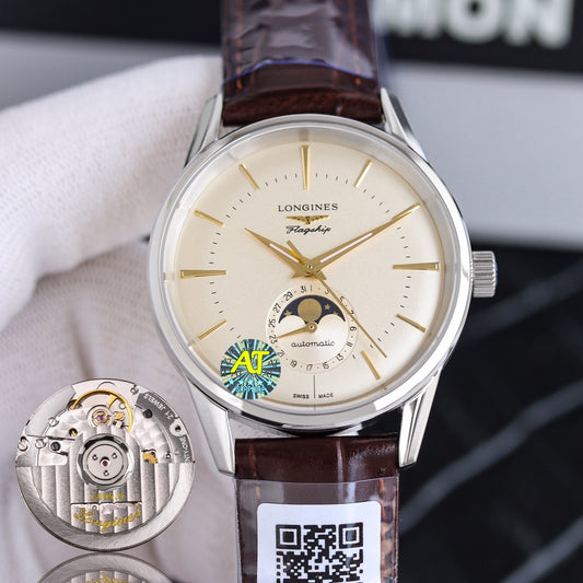 “Longines Flagship Classic Reissue Sun, Moon & Stars Watch”
