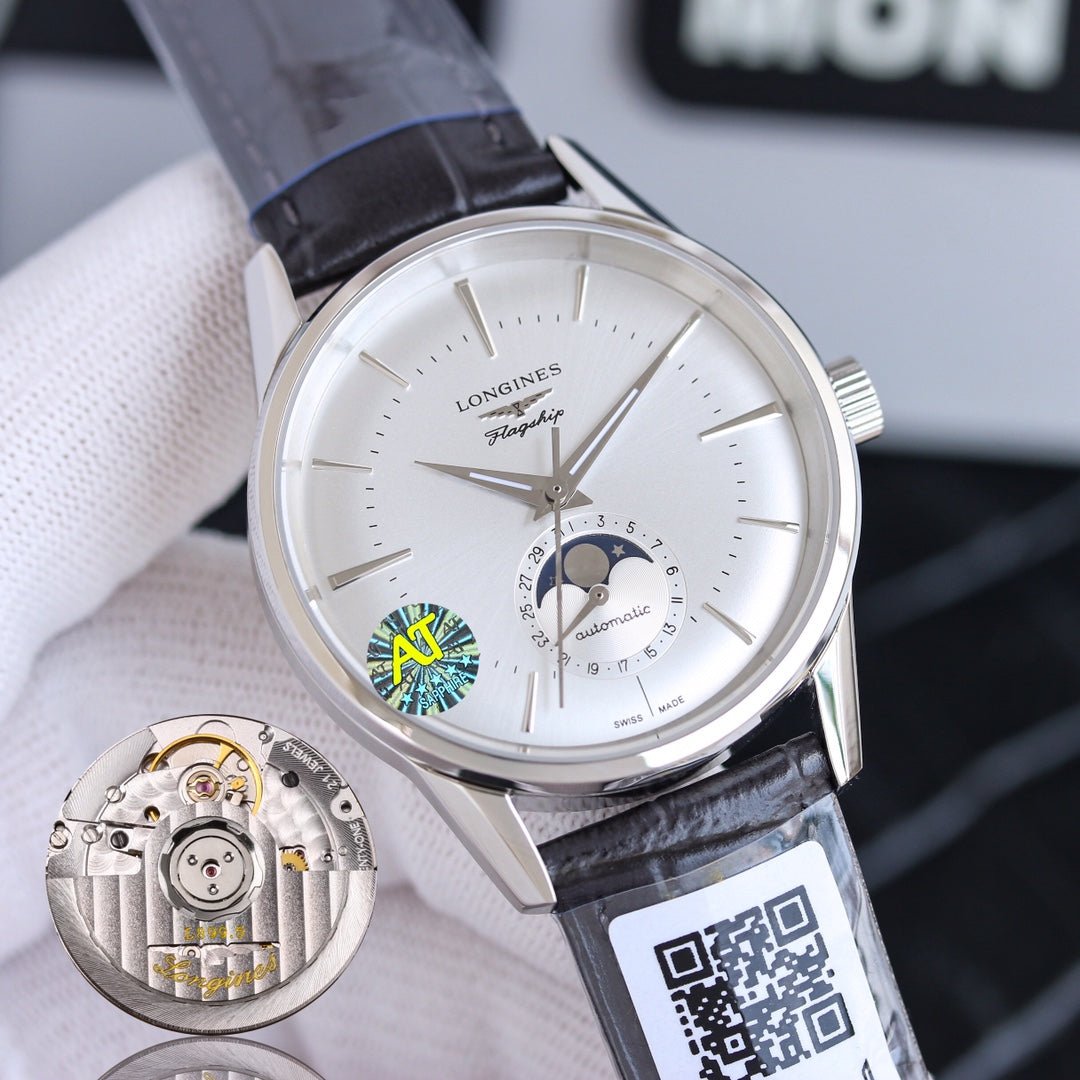 “Longines Flagship Classic Reissue Sun, Moon & Stars Watch”