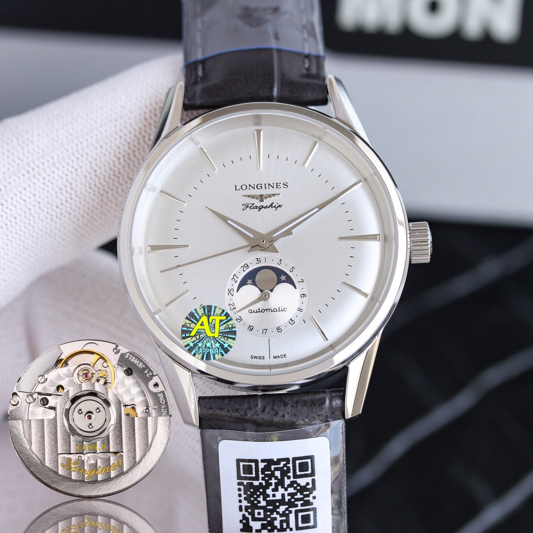 “Longines Flagship Classic Reissue Sun, Moon & Stars Watch”